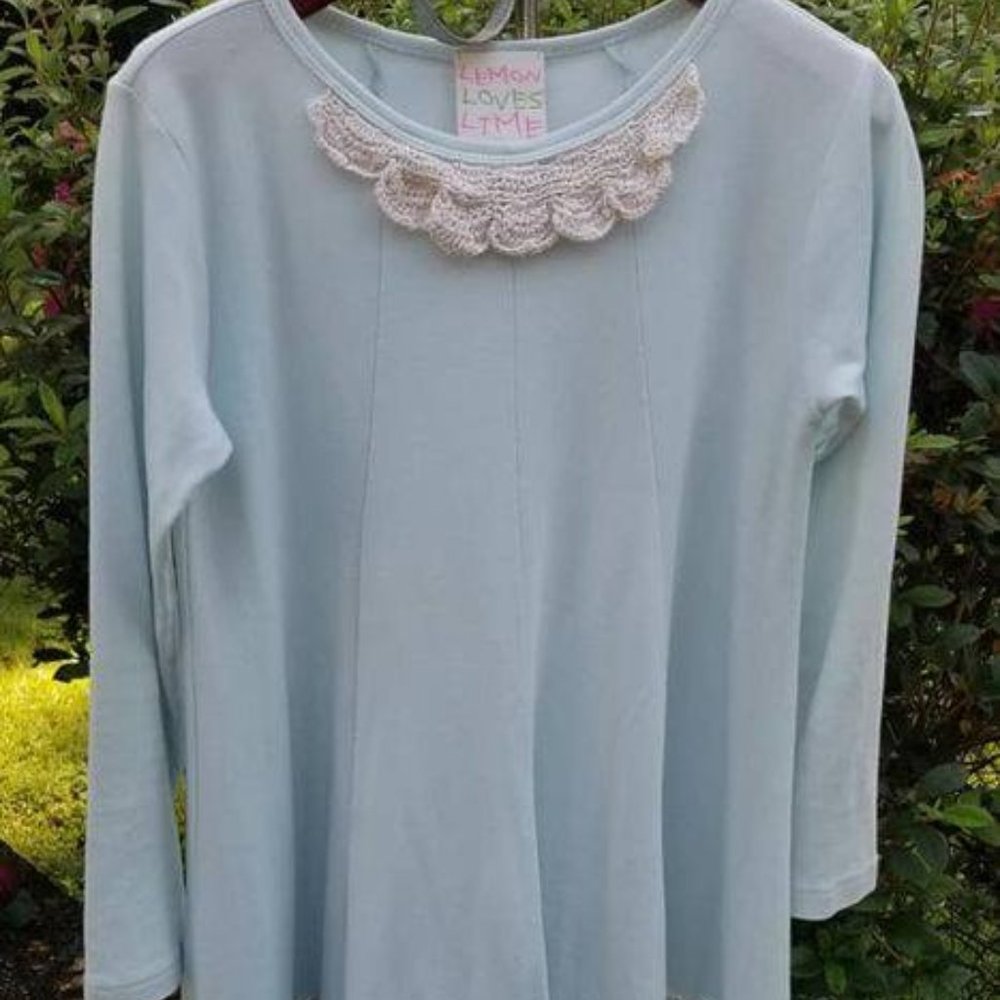 Lemon Loves Lime Angel Dress Heavenly Doily dress